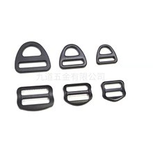 厂家直供宠物带A字扣 三角扣五金配件 锌合金日字扣牵引绳吊环扣