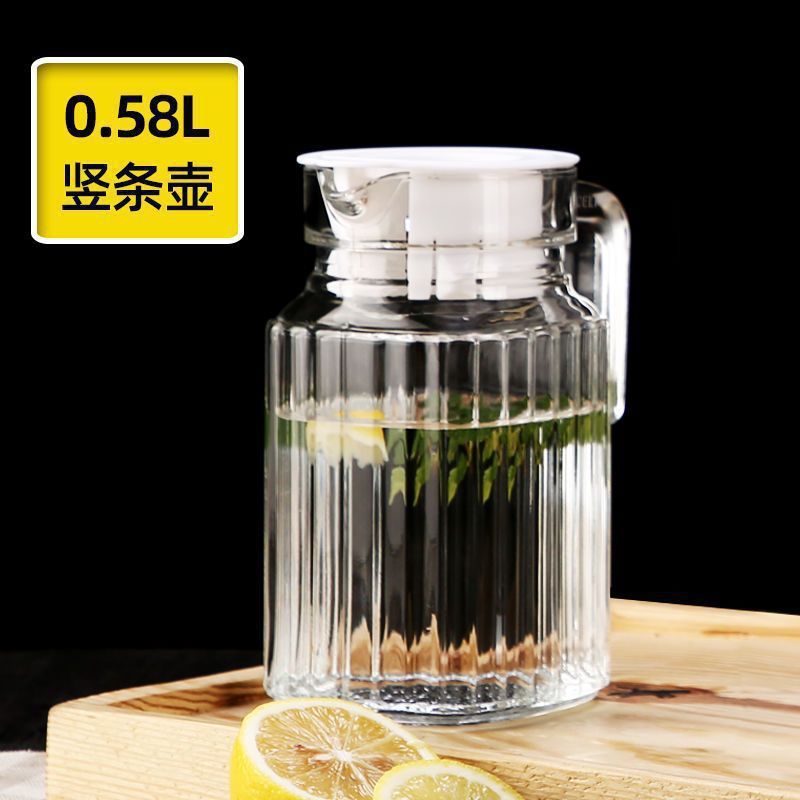 加厚大容量无铅玻璃壶 冷水壶饮料壶凉水壶果汁壶扎啤壶家用水瓶|undefined
