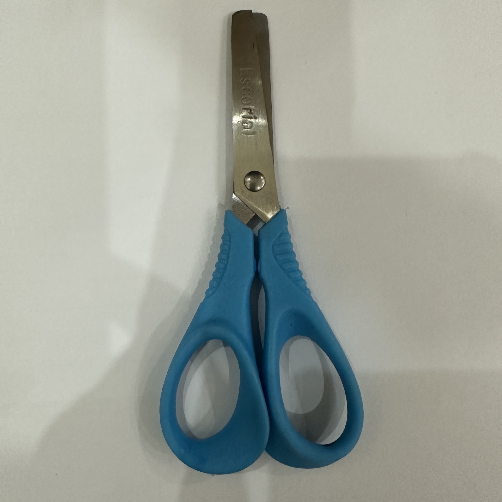 Niños de precio especial regla de cabeza redonda tijeras tijeras de seguridad jardín de infantes material de corte de papel cuchilla práctica engrosado