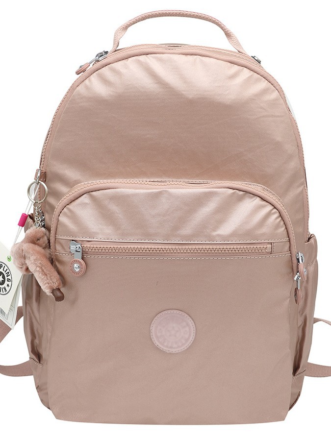 Cross-Border Purchasing Service 2025 Summer K Brand Monkey Bag Large Double Shoulder Side Pocket Backpack School Bag Commuter 13inch Laptop Bag