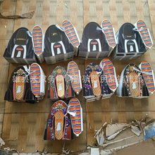 鑫鹏殡葬用品  纸鞋 半成品纸鞋 大皮鞋 带袋子祭祖用品 低价批