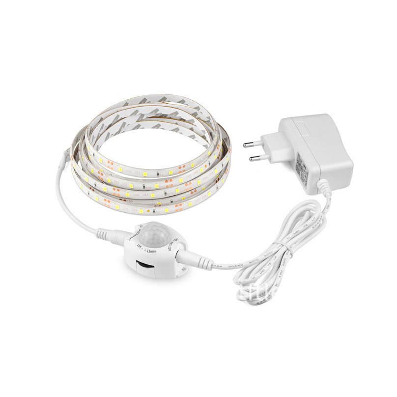 Tira LED con sensor, para cama/armario, luz cálida/fría