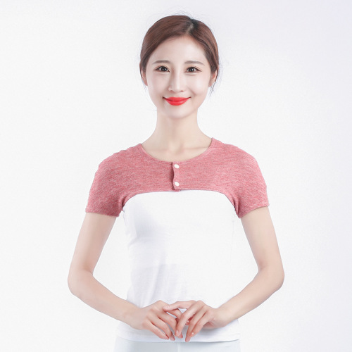 Cotton shoulder cover for men and women, suitable for spring and summer air conditioning, pectoral, warm sleeping, cold prevention, shoulder periarthritis, middle-aged and elderly, cervical spondylosis, postpartum women