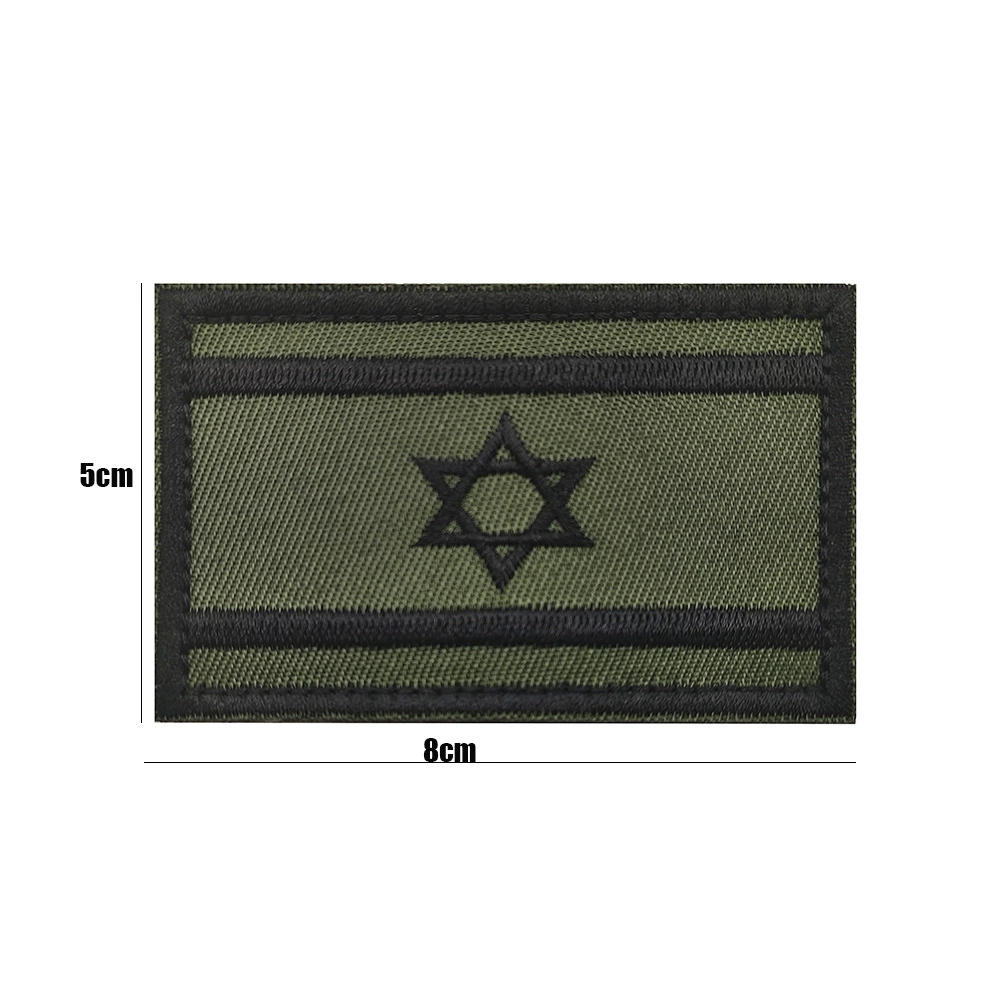 Asian flag Israeliflagspatch Israel flag cloth Velcro armband embroidered patch badge
