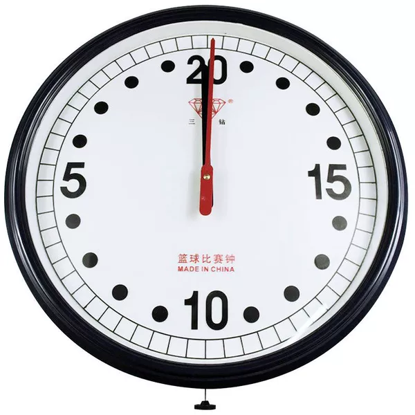 Three-Diamond Basketball Clock Ac/Dc 30cm Game Diamond Clock Timer Countdown Clock Diamond Brand