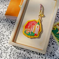 Дракон Лодка Праздник Подарок Высококачественный Саше из парчи Античный Саше Ключ Портативный Кулон Благоприятный Благословение Сумка Карманная Вышивка