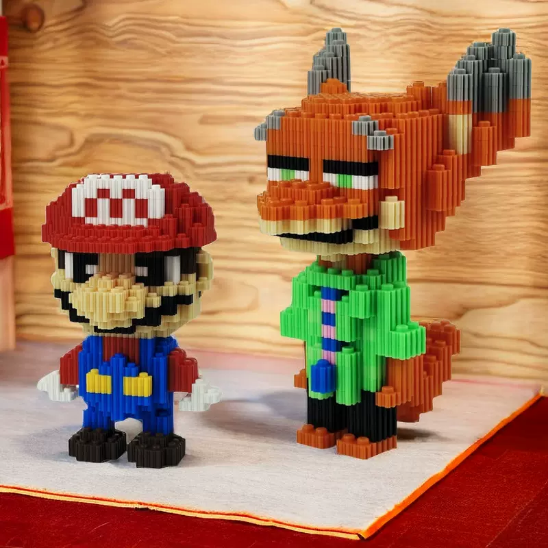 扬拼小盒兼容乐高儿童小颗粒积木拼装积木益智拼图地摊批发小玩具