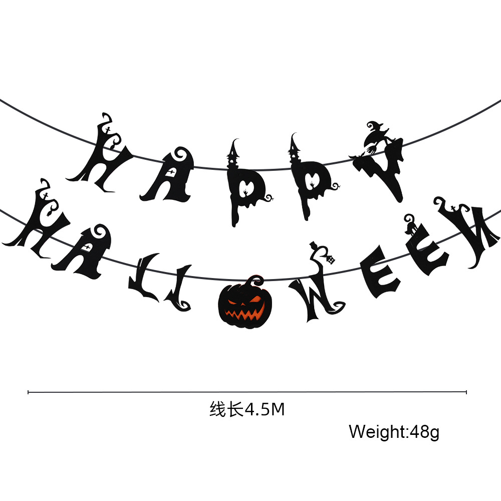 Guirnaldas y decoraciones de Halloween de tela no tejida Amazon 2026 para fiestas y creación de escenas