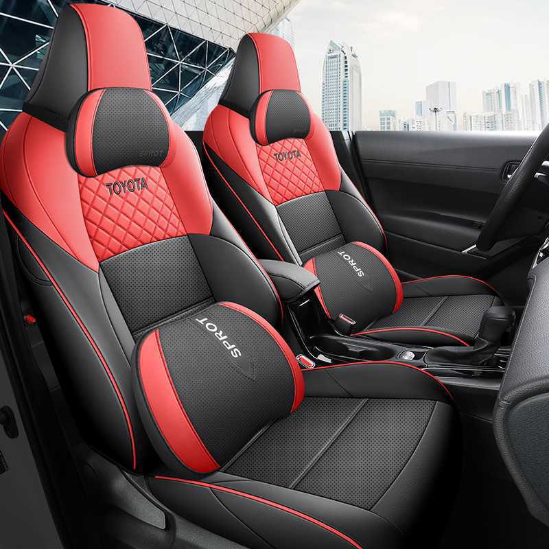 Universal – Toyota Frontlander Car Seat Modelə uyğun (Original) oturacaq örtükləri - red