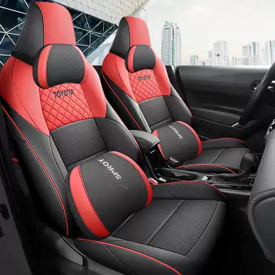 Fengdianfeng Landa Special Car Seat Modelə uyğun (Original) oturacaq örtükləri - black-and-red-deluxe-edition-note-model-year-rear-all-inclusive