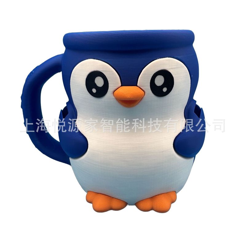 アマゾンPebbles the Penguin Ice Pint Holerペンギンアイスクリームカップ脱カップ|undefined