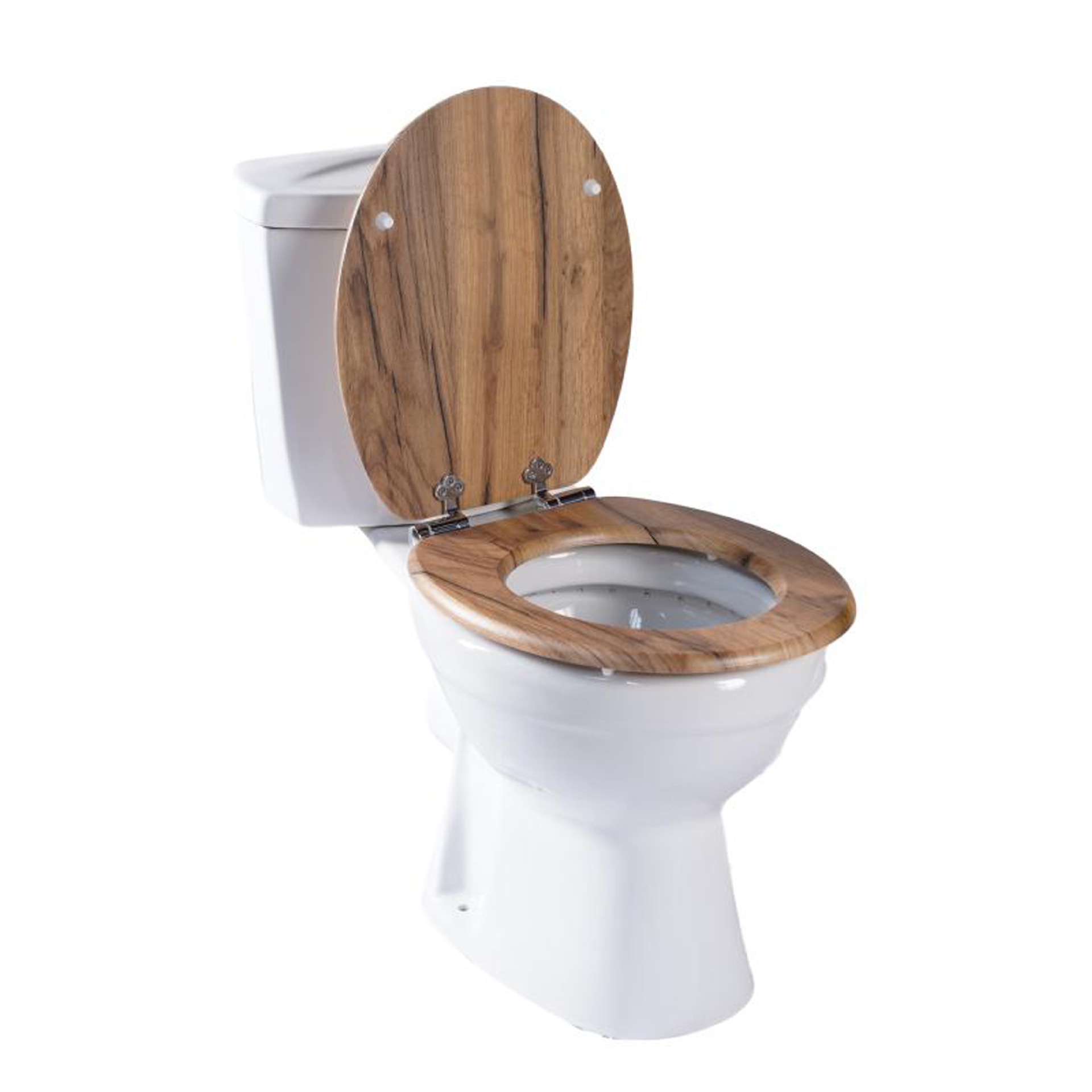 Wooden Toilet Seat Cover W108 Mdf Toilet Seat Cover, Soft Close Function, European 18inch Toilet Seat