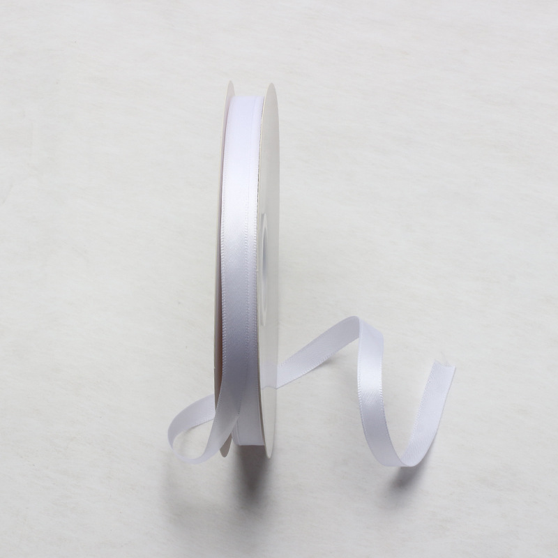 Brillante 80 yardas de color sólido material de embalaje de flores DIY arco de pastel hecho a mano florista de cinta