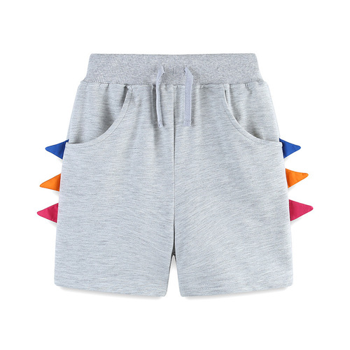 European and American-style Knitted Boy's Shorts, 24 for Summer – New Arrival: 3/4-Length Shorts with 3D Cutting Design, Available for Drop Shipping