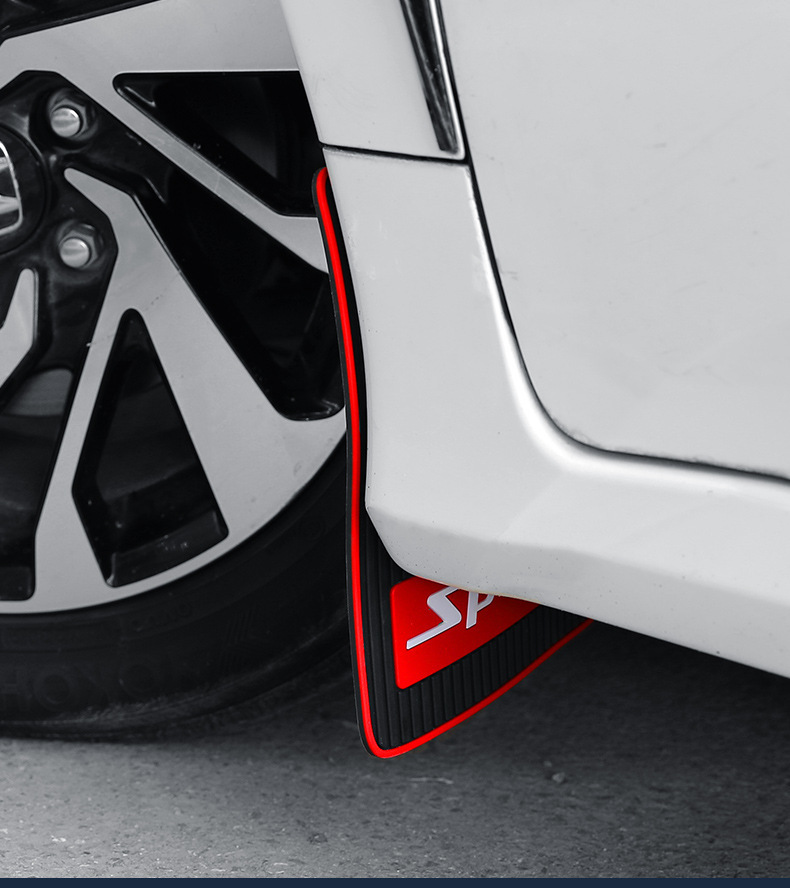 Cross-Border Hot-Selling Product: Universal Ultra-Soft Rubber Widened and Thickened Mud Flaps for Car Tires, Suitable for Off-Road Vehicles