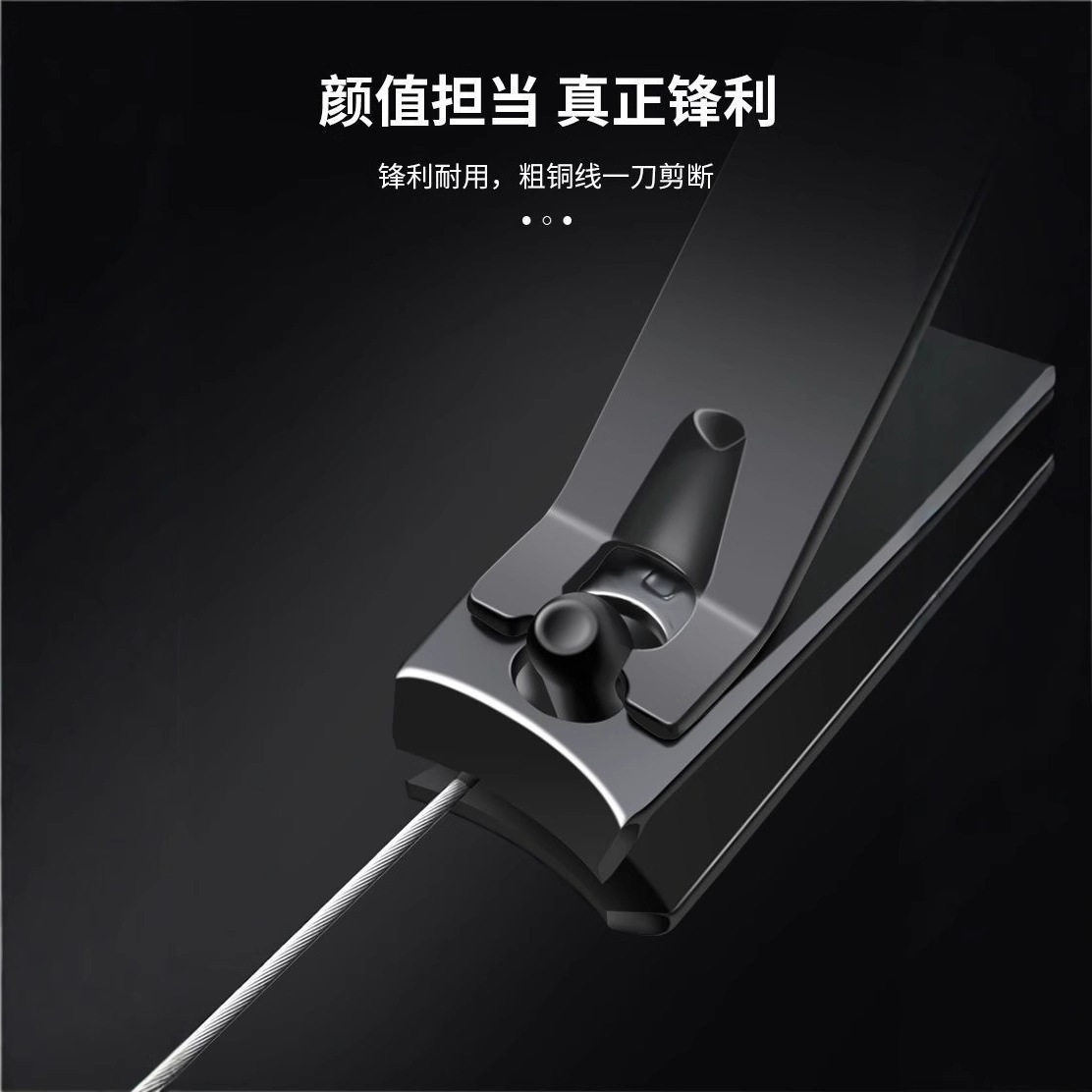 Juego de 3 piezas [solo 0.01 para recién llegados] cortaúñas de boca plana artesanía alemana uñas grandes boca inclinada hogar