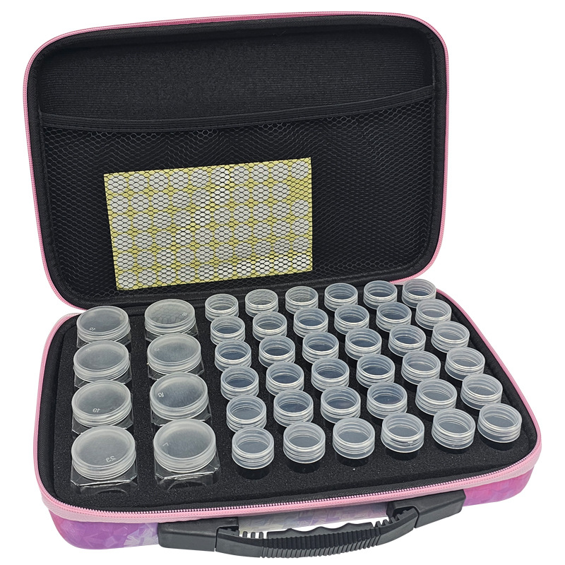 UV 인쇄 핑크 가죽 스티커 44 병