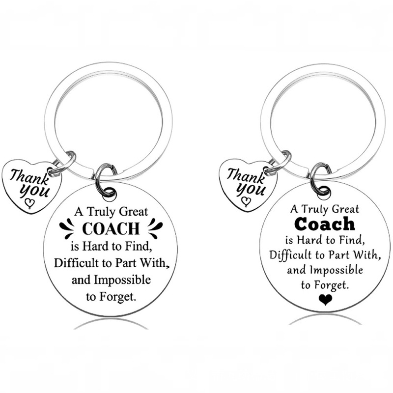 Amazon Stainless Steel Sports Coach Keychain Thank You Gift Christmas Thanksgiving Retirement Gift Factory Wholesale Amazon Stainless Steel Sports Coach Keychain Thank You Gift Christmas Thanksgiving Retirement Gift Factory Wholesale