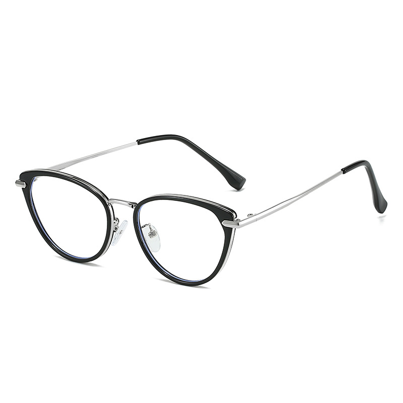Stijlvolle cat-eye blauwlichtfilter bril dames tr90 montuur_voghion.com