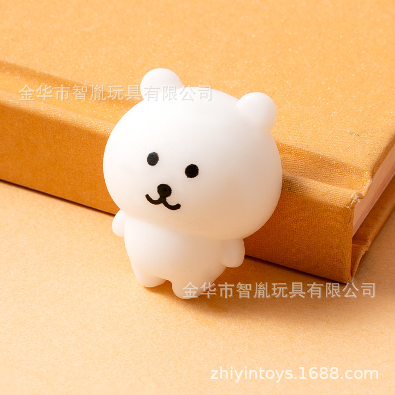 Douyinと同じスタイルの自己解嘲的なクマの鼻をつまむおもちゃ、超かわいい子供用減圧おもちゃ、動物減圧ピンチおもちゃ卸売|undefined