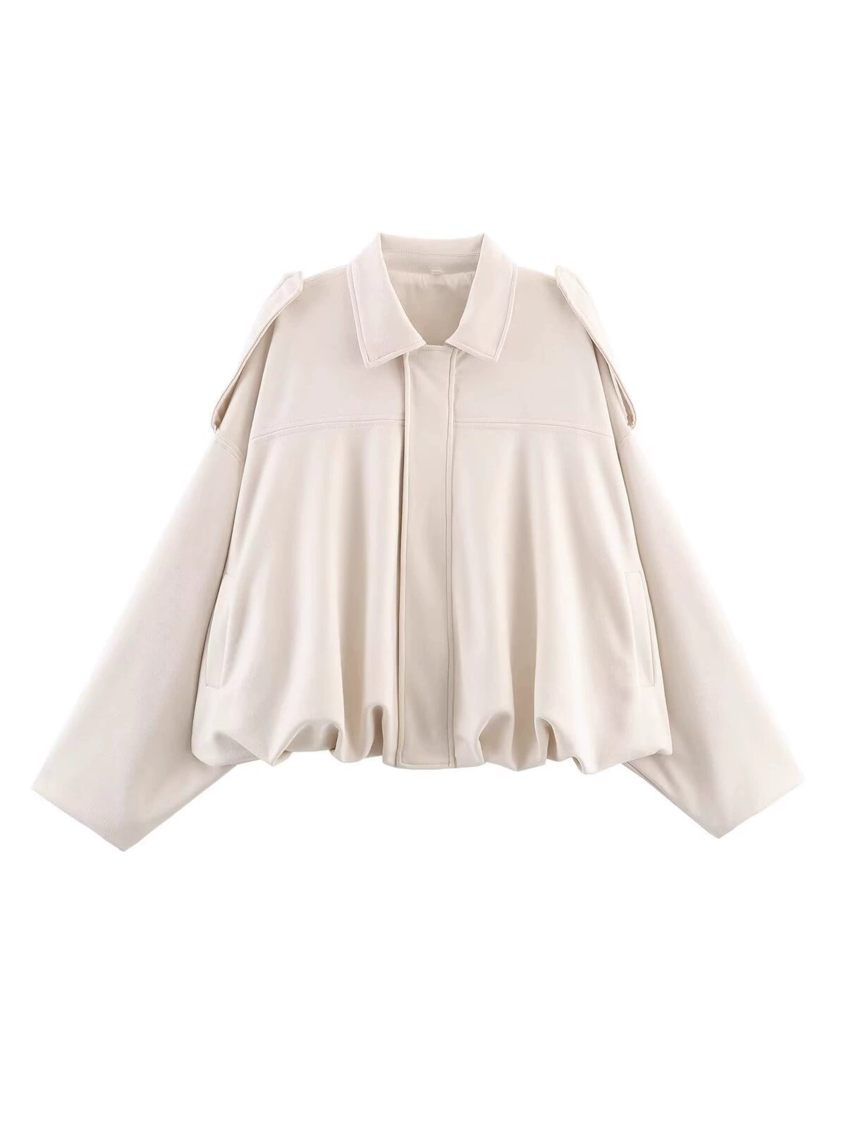 Autumn suede jacket, European style