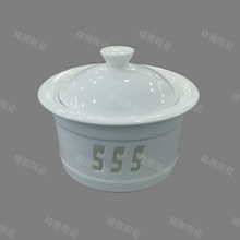泰式盅骨瓷炖汤盅饭店瓦罐盅燕窝盅餐厅汤盅通用批发出口