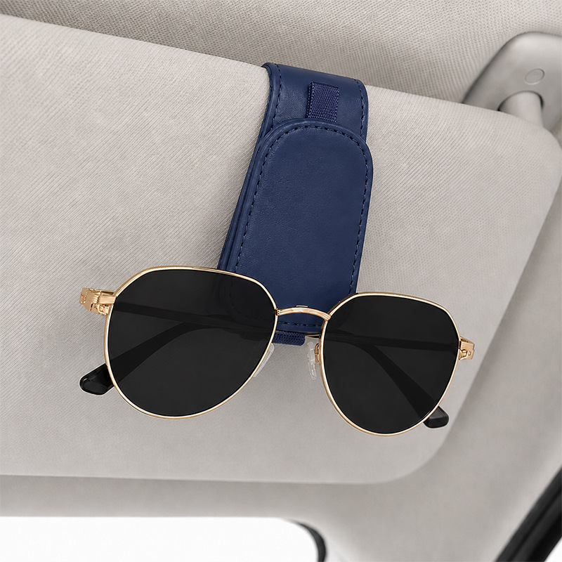 Cross-border car glasses clip car sun visor sunglasses storage car multi-function card clip sunglasses eye frame