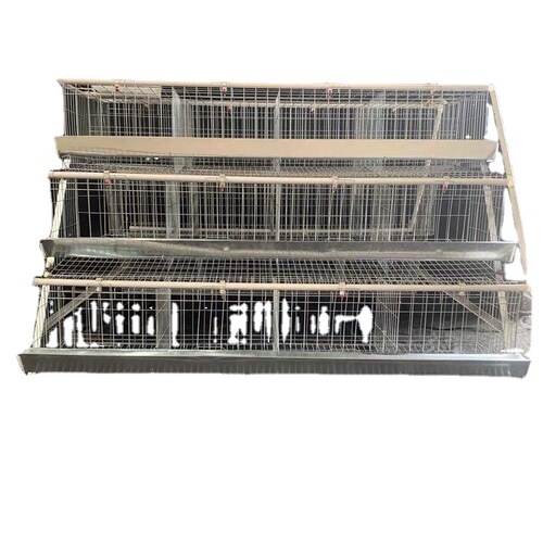 Breeding cage for high-quality laying hens, exclusive cage for laying hens, step-type cage for raising laying hens, complete set of laying hen raising equipment