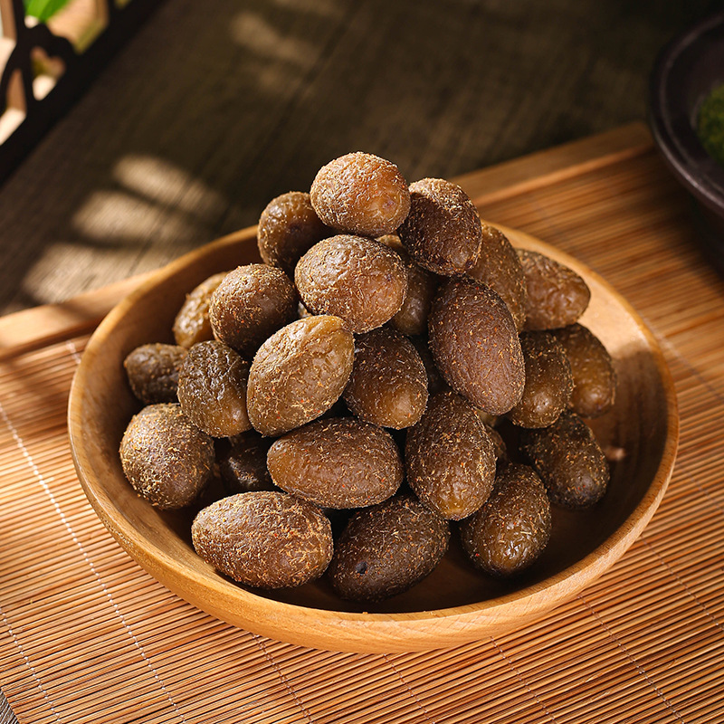 500G Bulk Licorice Olive Dried Fruit Family Gathering Food Serving Plate Dried Fruit Ya Yi Cold Fruit Manufacturer Wholesale