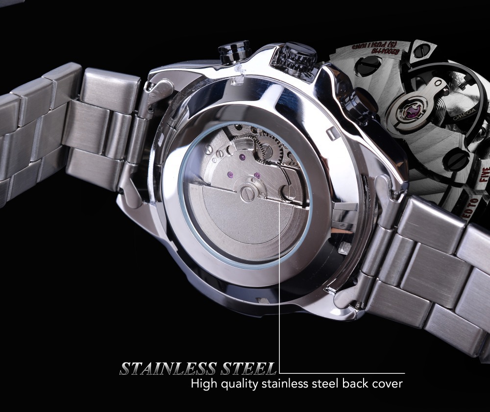 Men's Mechanical Watch Waterproof Automatic Fashion Wristwatch_voghion.com