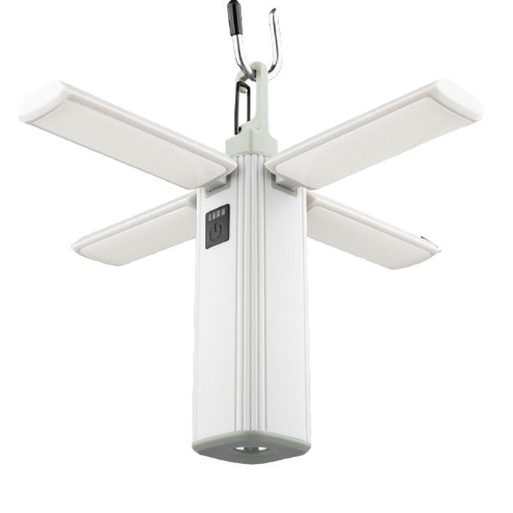 跨境户外露营灯营地灯长续航四叶灯折叠氛围灯帐篷天幕多功能LED