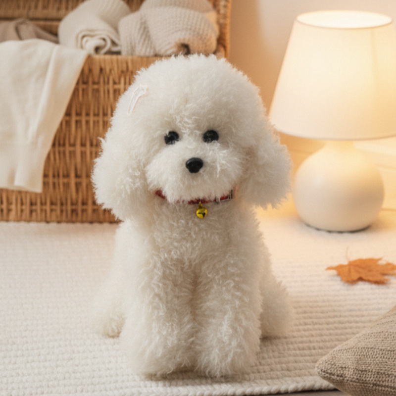 Limited Edition Medusa Three-Position Teddy Dog Plush Toy Doll Realistic Simulation Pet
