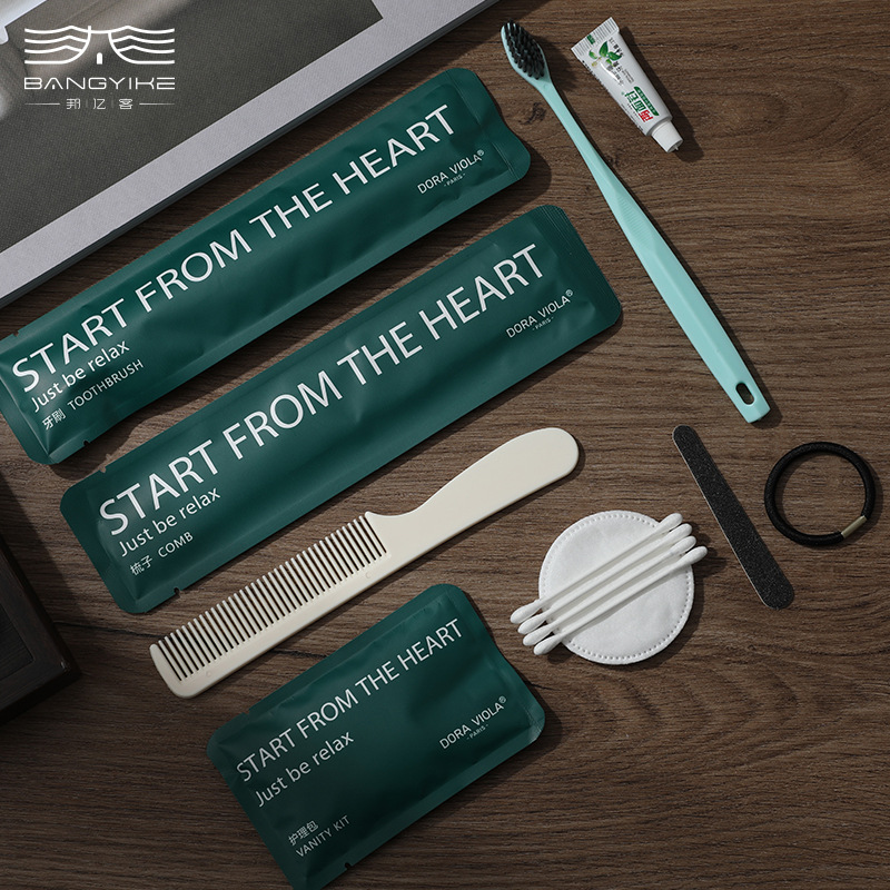 suministros de hotel desechables cepillo de dientes set de lavado cepillo de dientes de pelo suave hotel estrella residencial cepillo de dientes especial al por mayor