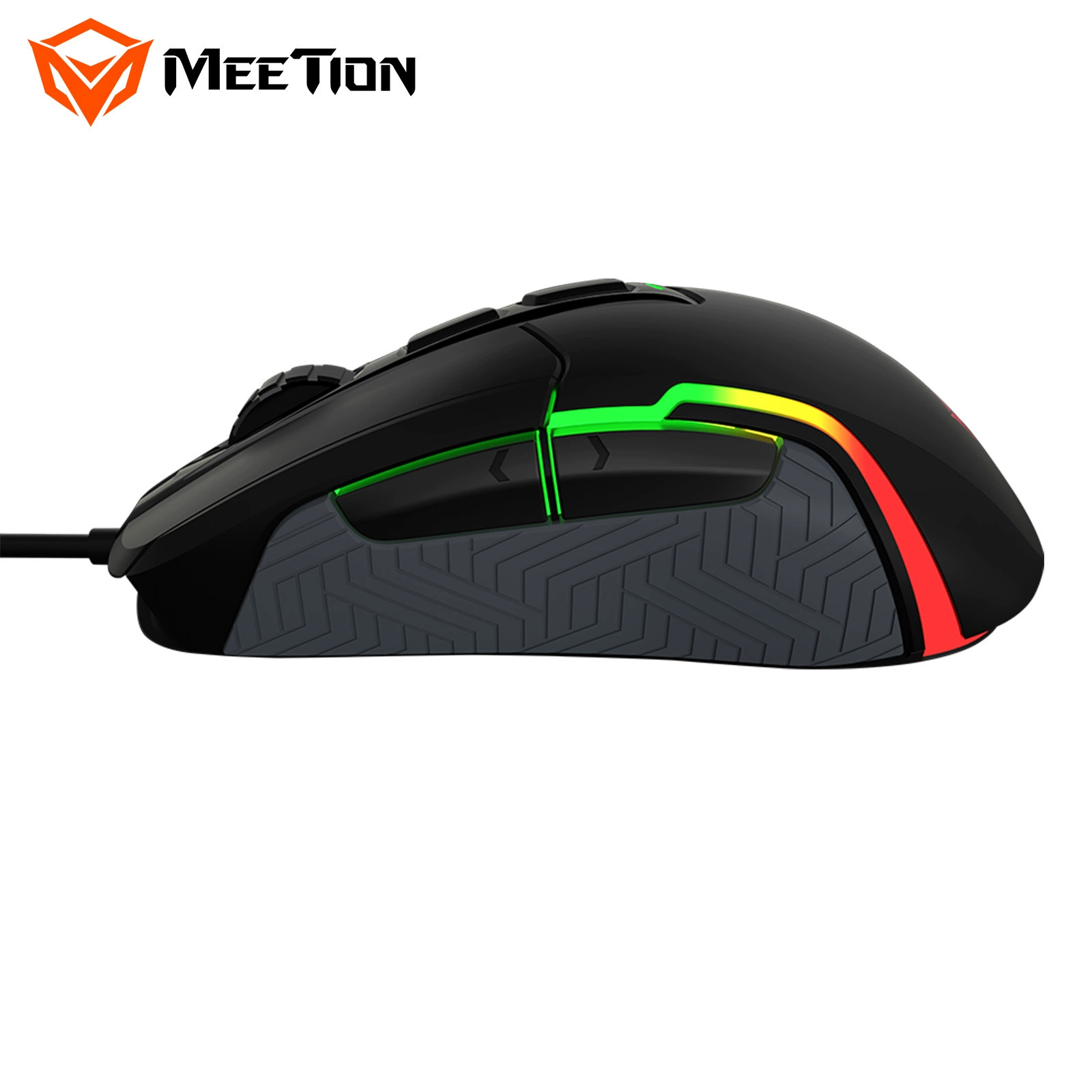 MEETION Mishen G3360 проводная RGB мышь, 7 уровней DPI, игровая, программируемая