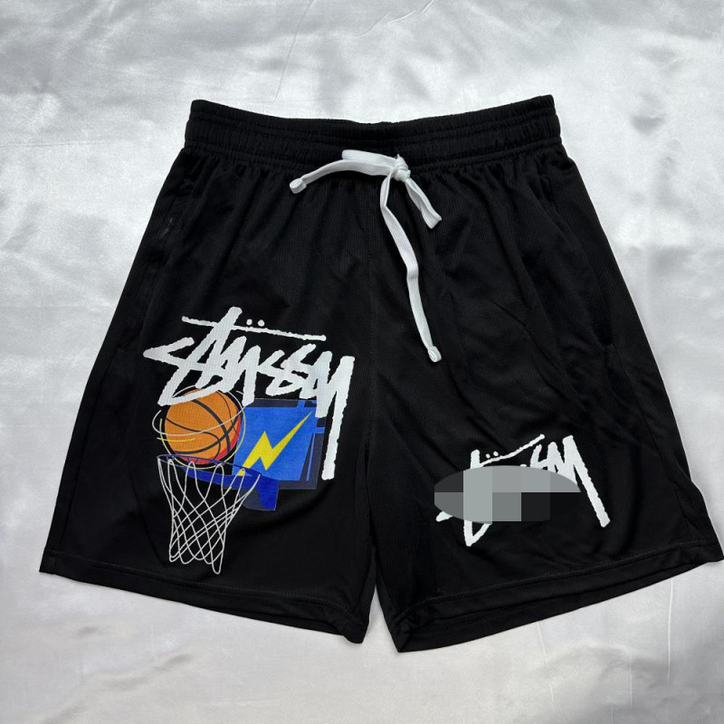 Stüssy Basketball Printed Mesh Shorts American Street Fashion Brand Loose Breathable Sports Training Five Stüssy Basketball Printed Mesh Shorts American Street Fashion Brand Loose Breathable Sports Training Five