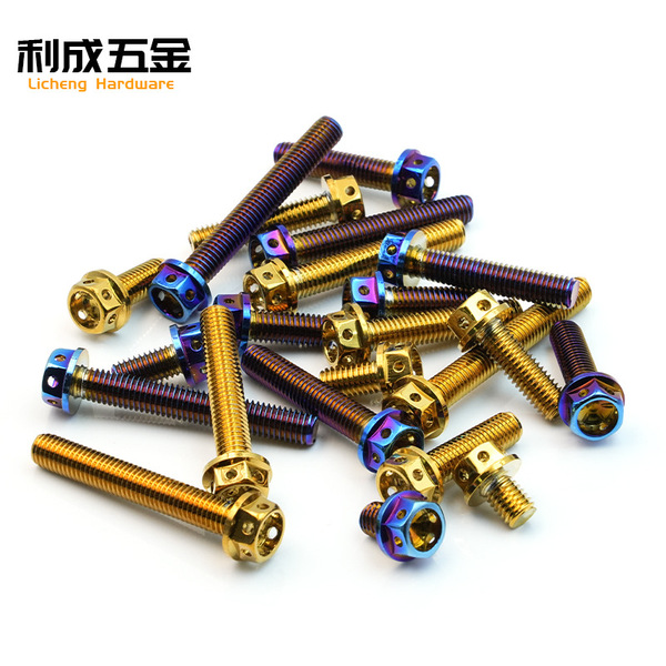 304 stainless steel external hexagonal flange hollow screws modified…