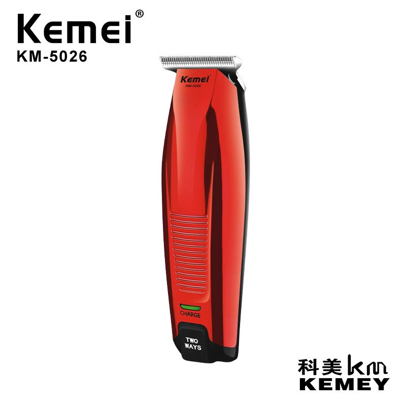 Электрическая ручная стрижка для подрезки под undercut, Kemei