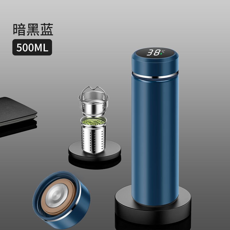 Estilo chino retro taza de vacío ins estilo nacional moda masculina y femenina estudiantes de acero inoxidable taza artística impresión creativa taza de agua