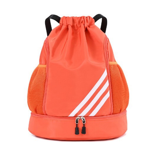 Cross-Border Drawstring Flap Pocket Pants Backpack 2024 New Basketball Backpack Wholesale Printable Logo Travel Fitness Bag