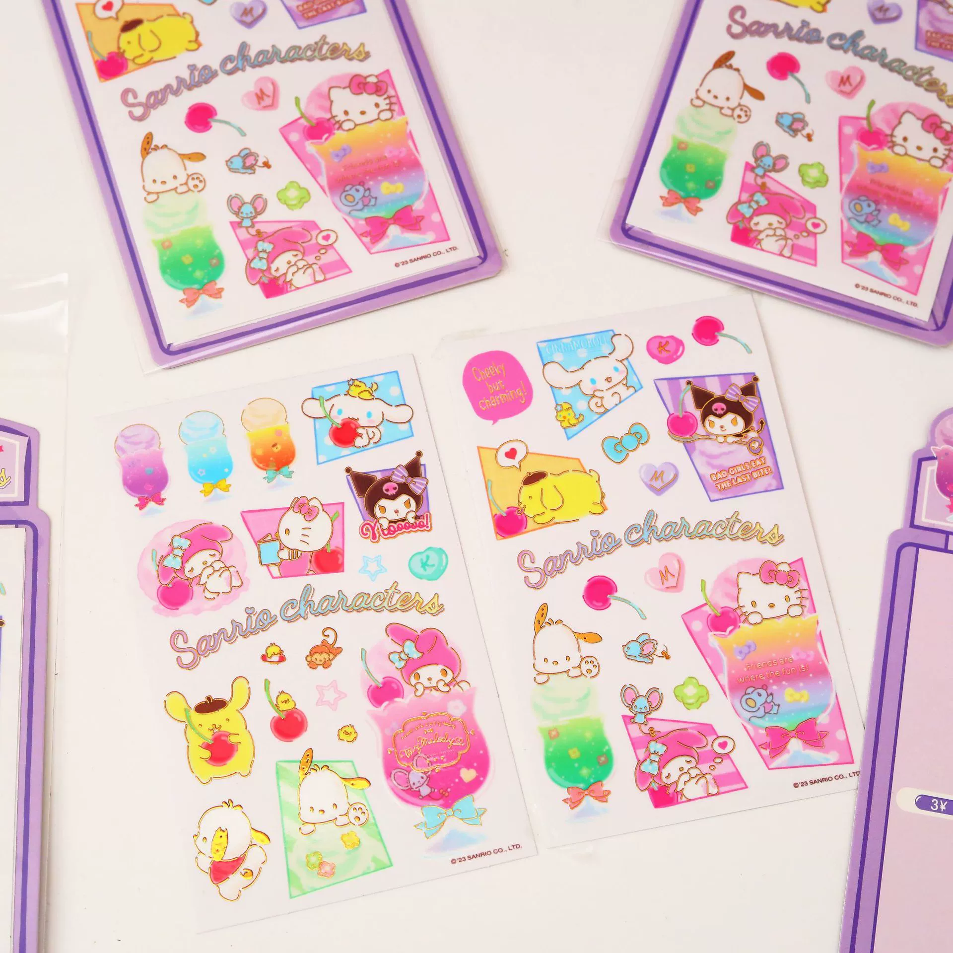 Guangbo KT86333 серия Sanrio и бумажные наклейки cartoon набор наклеек декоративные наклейки ручной счет карты-пропуска наклейки