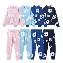 DENIM TEARSľ�޻��l��ӡ����ʽ��H�l��ñ���lѝ���e���b����ins