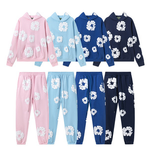 DENIM TEARSľ�޻��l��ӡ����ʽ��H�l��ñ���lѝ���e���b����ins