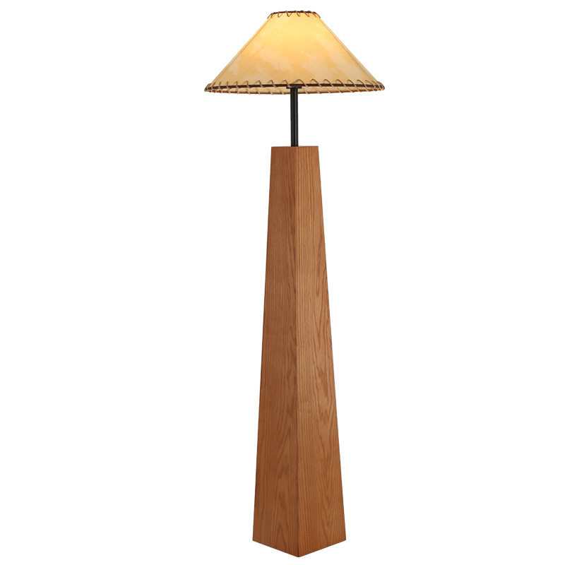 Luz de piso de alta sensación de sala de estar sofá lado de la atmósfera lujosa decoración antigua luz de piso de luz Zhongshan lámpara L138