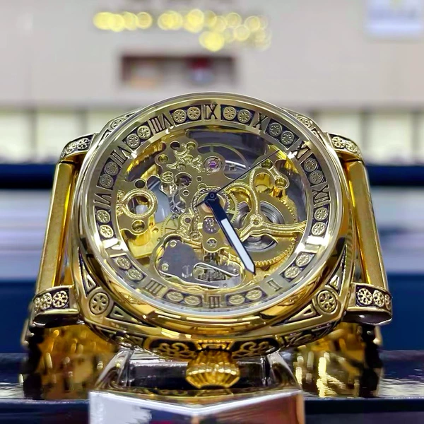 Golden steel
