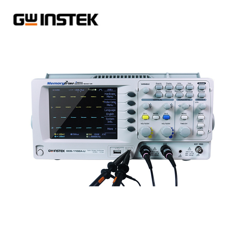 固纬/GWinstek  GDS-1102A-U 100M 2通道 数字示波器