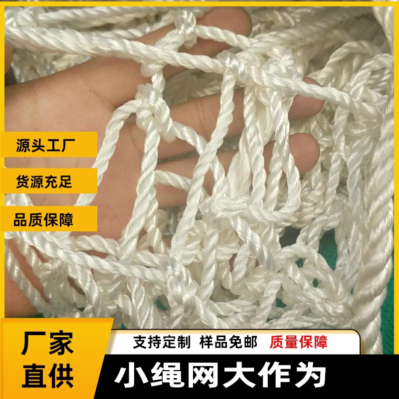 广州绳网清远河源惠州汕头钢结构平网 高空作业防坠网 阳台防护网