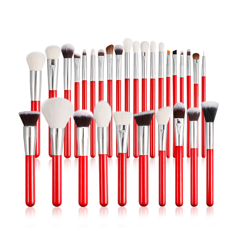 Zonia 20 piezas/15 piezas/30 piezas/42 piezas/24 piezas juego de pinceles de maquillaje cepillo de polvo suelto de pelo de animal venta directa transfronteriza