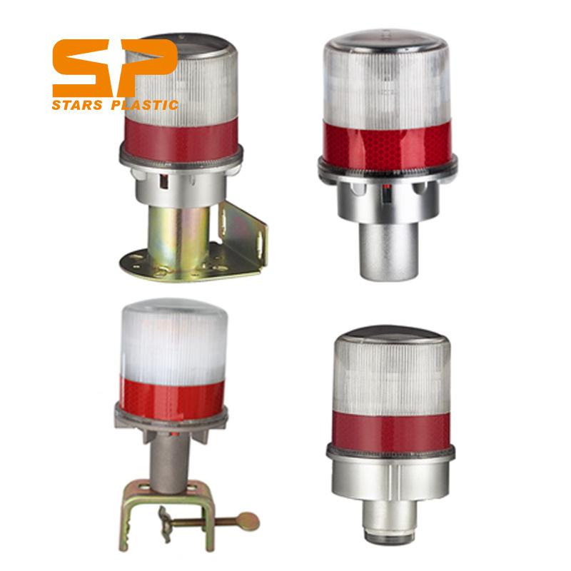 经济款路锥路障太阳能警示灯 门岗道路交通安全警示灯