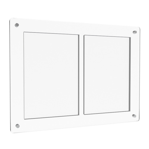 Card brick star card 35PT collection card game display strong magnetic card 130UP transparent protective box shell set 2 in a row