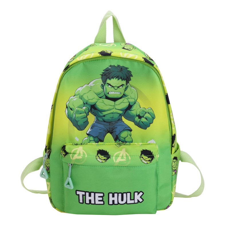 Iron Man Boys Mochila Moda Nuevas niñas Mochila para niños Anime Dibujos animados Mochila escolar de primer grado de gran capacidad